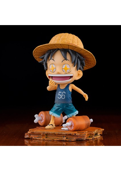 Tek Parça Çocukluk Luffy Karakter Modeli 14CM (Yurt Dışından)