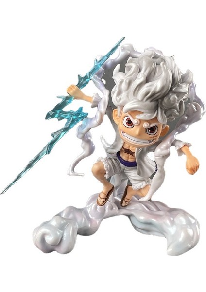 Tek Parça Sd Nika Luffy Beşinci Vites Luffy Karakter Modeli 18CM (Yurt Dışından)