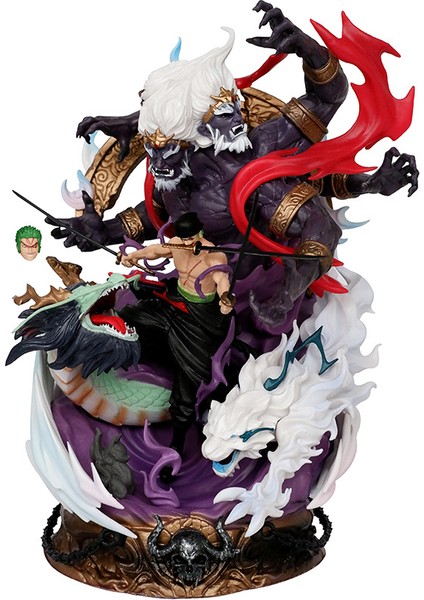 Tek Parça Enma Zoro Karakter Modeli 21,5cm (Yurt Dışından)