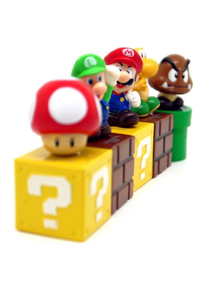 5 Super Mario Karakter Modelleri (Yurt Dışından) fiyatları