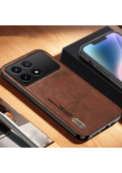 Xiaomi Redmi K70E Retro Mat Pu Cep Telefonu Kılıfı (Yurt Dışından)