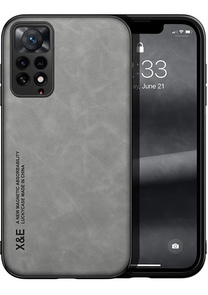 Poco X5 Pro 5g Cilt Hissi Manyetik Emme Cep Telefonu Kılıfı (Yurt Dışından)