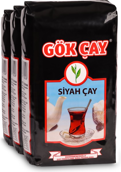 Siyah Dökme 1 kg 3'lü