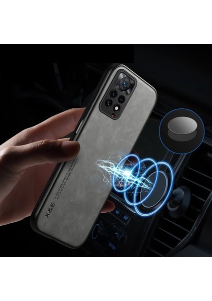 Poco X5 Pro 5g Cilt Hissi Manyetik Emme Cep Telefonu Kılıfı (Yurt Dışından)