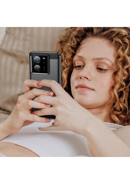Xiaomi 13T Pro Buzlu Fırçalanmış Silika Jeli Cep Telefonu Kılıfı (Yurt Dışından) indirimleri