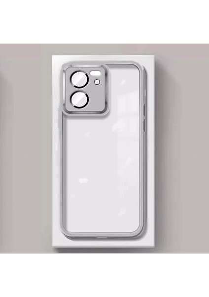 Xiaomi 13T Kamera Koruması Şeffaf Cep Telefonu Kılıfı (Yurt Dışından)