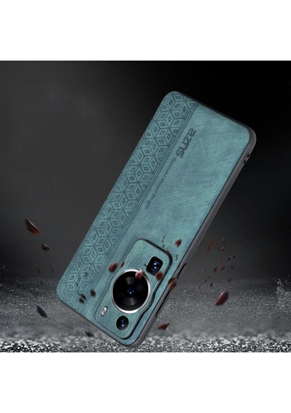 Huawei Mate 50 Pro Vintage Kabartmalı Desen Cep Telefonu Kılıfı (Yurt Dışından)