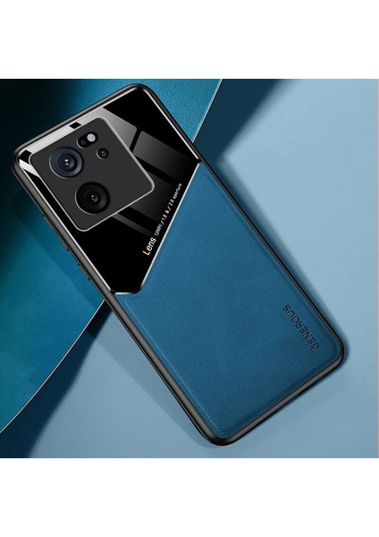 Xiaomi 13T Pro Manyetik Çekim Pu Deri Dokusu Cep Telefonu Kılıfı (Yurt Dışından)