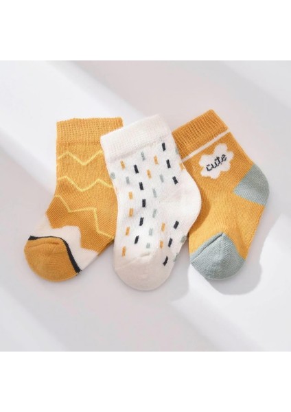 Cute 3'lü Bebek Çorabı 68448 modelleri