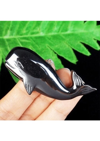 Sertifikalı Aaa+ Yunus Model Doğal Taş Hematit Taşı Kolye fiyatları