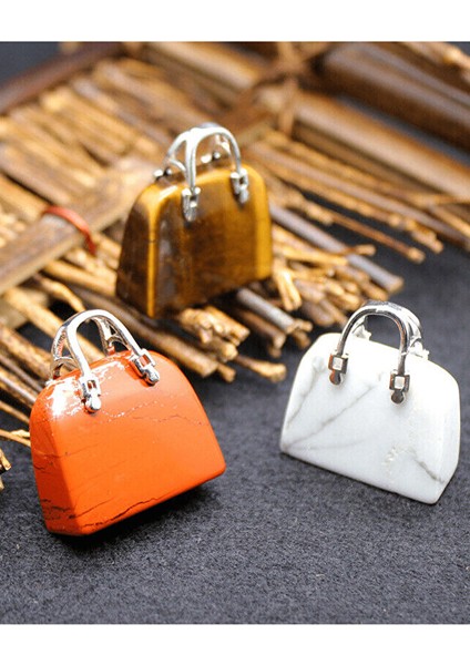 Sertifikalı Çanta Model Yeşil Florit Taşı Kolye modelleri