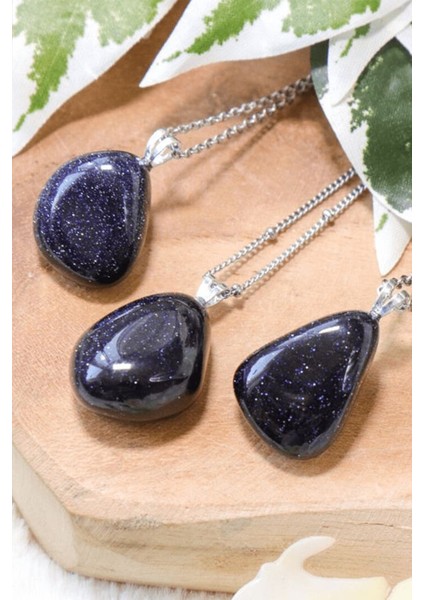 Sertifikalı Tımbıl Model Gerçek Lacivert Yıldız Taşı Kolye fırsatları