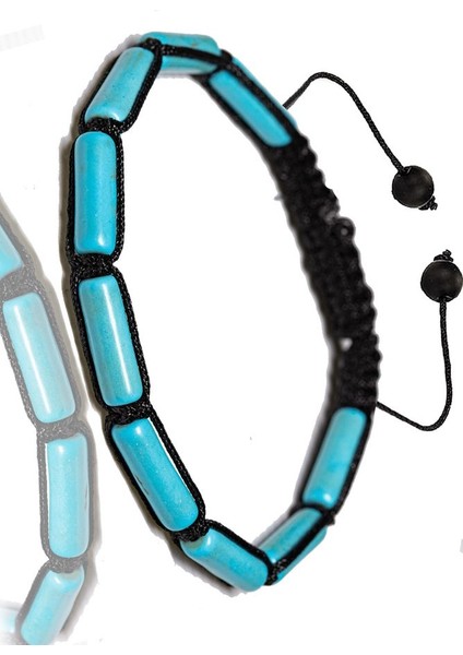 Sertifikalı Silindir Boyasız Orijinal Turkuaz Taşı Bileklik modelleri