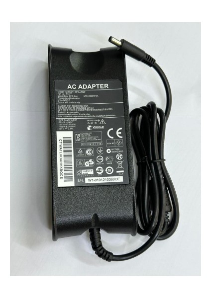 19.5 Volt 3.34 Amper 4.5 mm 3.0 mm Adaptör 19.5 Volt Dell Adaptör Ince Iğneli Dell Adaptör