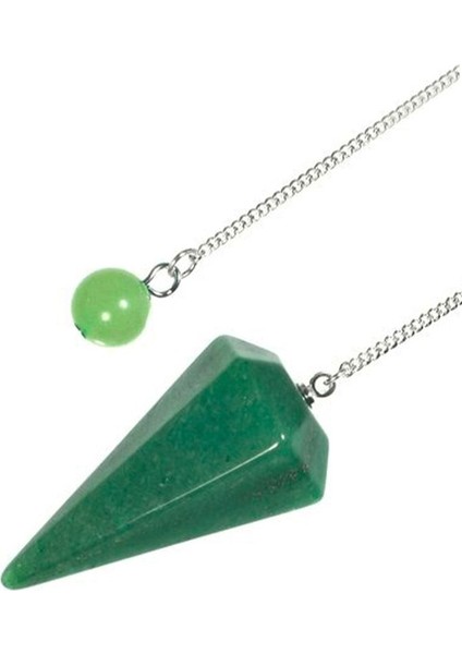 Sertifikalı Aaa+ Kalite Aventurin Taşı Pandül Sarkaç - 4 cm