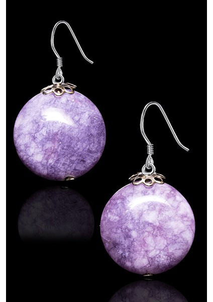 Sertifikalı Çeroit Taşı Doğal Taş Küpe (1.kalite) fiyatları