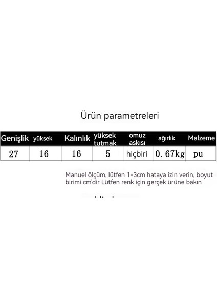 Kozmetik Büyük Kapasiteli Makyaj El Kozmetik Anne Çanta (Yurt Dışından)