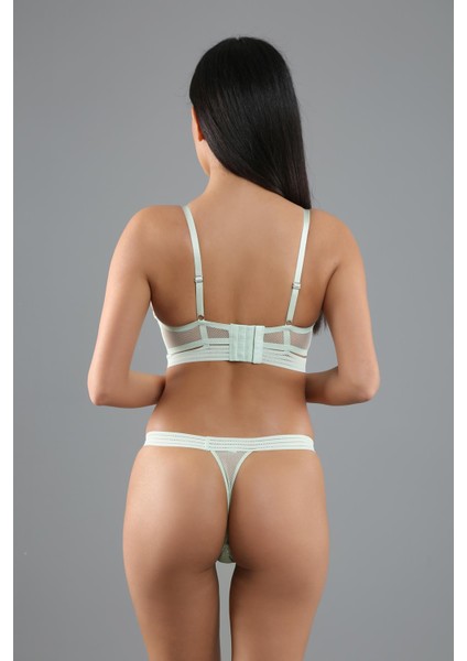 Destekli Sütyen Külot Takım C14021 Su Yeşili fırsatları