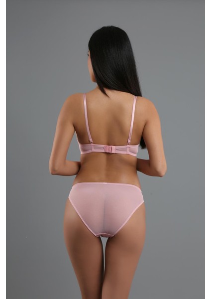 Destekli Sütyen Külot Takım C14158 Gül Kurusu fırsatları