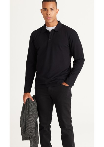 Polo Yaka Ottoman Sweatshırt fiyatları
