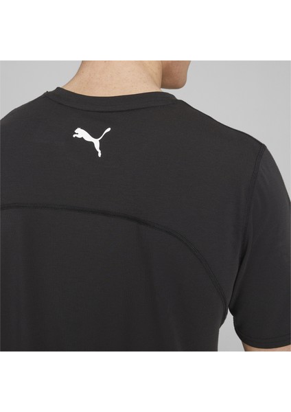 Erkek Puma Black Puma Efs Drirelease Tee Siyah Erkek Koşu/performans T-Shirt