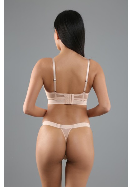 Destekli Sütyen Külot Takım C14021 Pudra fırsatları