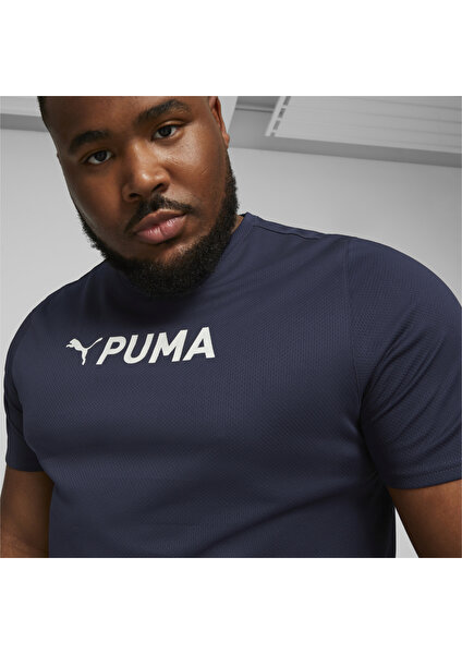 Erkek Puma Navy Puma Fit Ultrabreathe Tee Lacivert Erkek T-Shirt