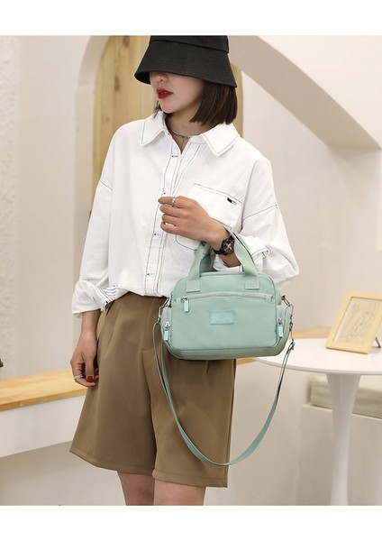 Büyük Kapasiteli Su Geçirmez Crossbody Naylon Kadın Çantası (Yurt Dışından) fiyatları