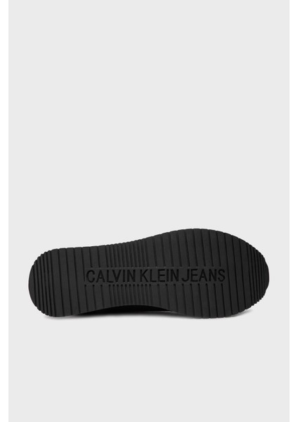 Logolu Hakiki Deri Sneaker Ayakkabı YM0YM008630GM Erkek Ayakkabı YM0YM00863 0gm