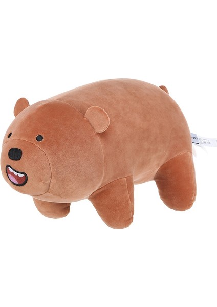 We Bare Bears Lisanslı Peluş Oyuncak - Boz Ayı 38CM