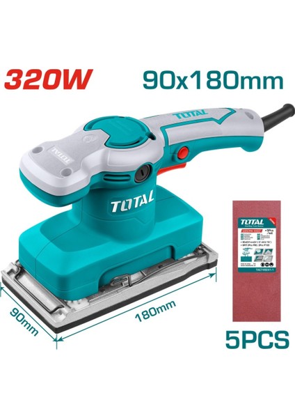 Titreşim Zımpara Makinası 320W TF1301826 modelleri