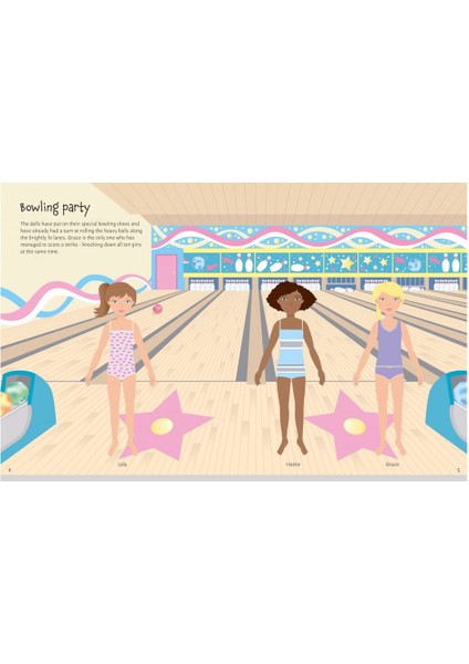 Sticker Dolly Dressing Parties Usborne Publishing