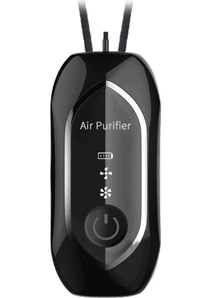 Strade Store Kişisel Hava Temizleyici Kolye Taşınabilir Spreyi Giyilebilir Lonik Sökücü Siyah (Yurt Dışından)