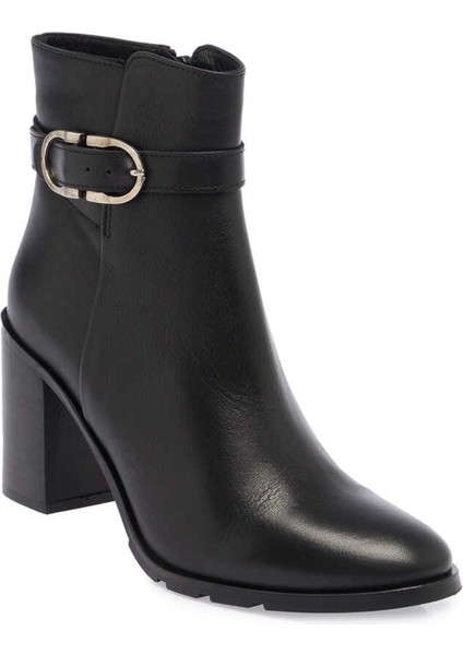 Siyah Hakiki Deri Kadın Klasik Bot - K23K1BT67037-C59 fiyatları