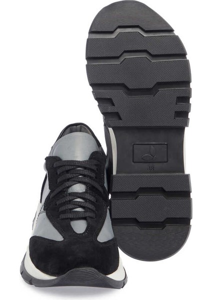 Siyah Hakiki Deri Kadın Sneaker - K23S1AY66944-W19 fırsatları