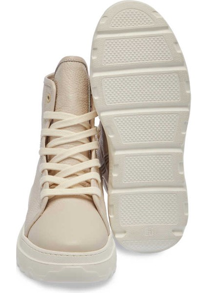 Bej Hakiki Deri Kadın Casual Bot - K23K1BT66917-B19