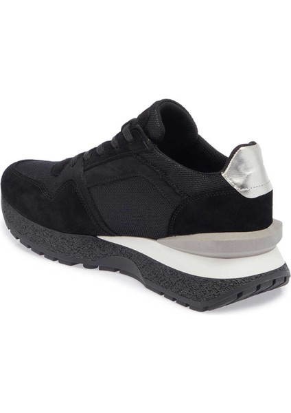 Siyah Deri-Tekstil Kadın Sneaker - K23S1AY66905-A01 fiyatları