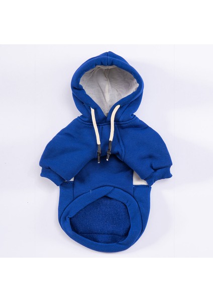 Mavi Cute Köpek Hoodie Köpek Sweat Köpek Kıyafeti Kedi Kıyafeti -Xl indirimleri