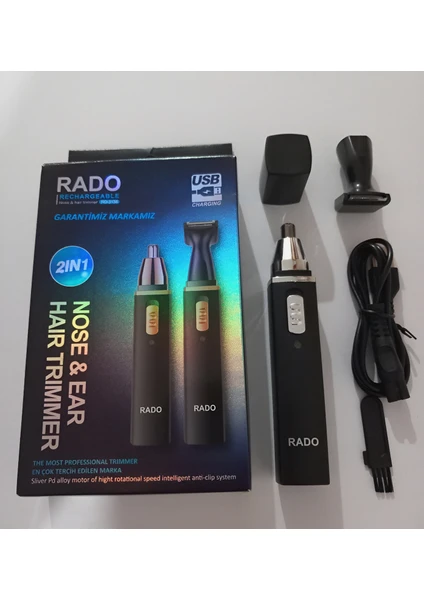 RADO 3138 Burun Kulak Yanak Kıl ve Tüy  Temizleme Makinesi