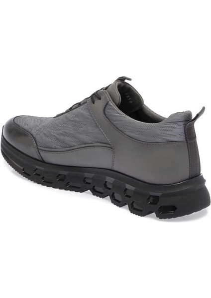 Gri Deri-Tekstil Erkek Sneaker - E23S1AY56394-S1P modelleri