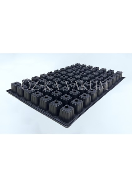 Vakum 70 Göz Fidelik Fide Viyolü Kare Kısa (10 adet) fiyatları