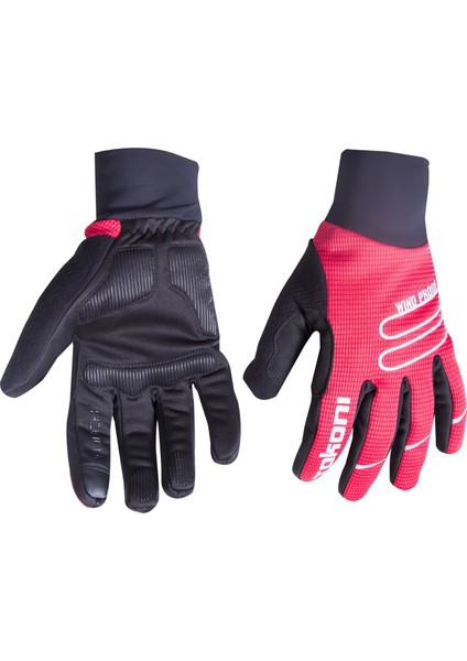 Uzun Parmak Avuç Içi Destekli Windproof Kışlık Eldiven