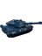 Sürtmeli Plastik Tank Askeri Araç 15 cm - 3'lü Sürtmeli Tank Seti 1