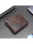 Erkekler Için Cüzdan Kısa Vintage Carteras Kısa Cüzdan Pu Deri Erkek Billetera Hombre Lüks Küçük Fermuar Paraları Çanta Cartera Hombr (Yurt Dışından) 5