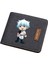 Japonya Anime Gintama Cüzdan Erkek Kadın Kısa Baskı Carteira Bifold Cüzdan Gençler Öğrenci Kanvas Cüzdan Çocuklar Para Kartı Çanta (Yurt Dışından) 2