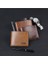 Erkek Deri Hakiki Bifold Kredi Kimlik Kartı Tutucu Ince Cüzdan Billfold Çanta (Yurt Dışından) 4