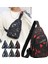 Erkekler Için Omuz Crossbody Çanta Kısa Seyahat Messenger Göğüs Çantası Işık Açık Spor Rekreasyon Severler Tek Omuz Çantası (Yurt Dışından) 2