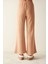 Cozy Solid Pantolon Kahverengi Pijama Altı 3