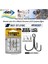 Rapala Iğnesi Owner 5621 St-21 Black Chrome 3’lü Iğne No:4 1