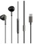 Type-C Kulakiçi Kablolu Kulaklık Wiwu EB316 Hi-Fi Ses Kaliteli Siyah 2